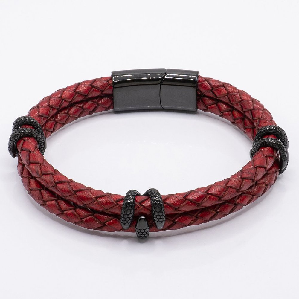 Dragon Claw Leather Bracelet